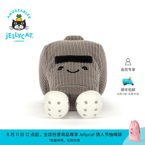 英国Jellycat趣味运动沃斯敦口哨毛绒玩偶公仔礼物2026春夏新品