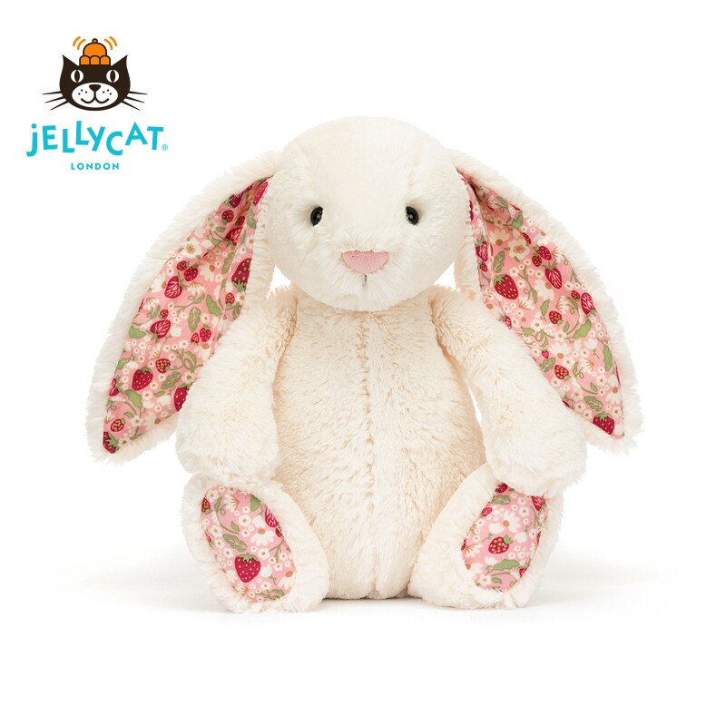Jellycat花布邦尼兔毛绒玩具安抚小兔子玩偶公仔娃娃生日新婚礼物