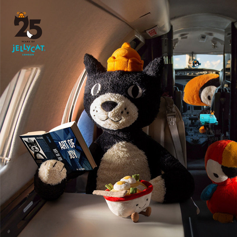 英国Jellycat吉利猫毛绒玩具安抚玩偶儿童公仔娃娃陪伴生日礼物