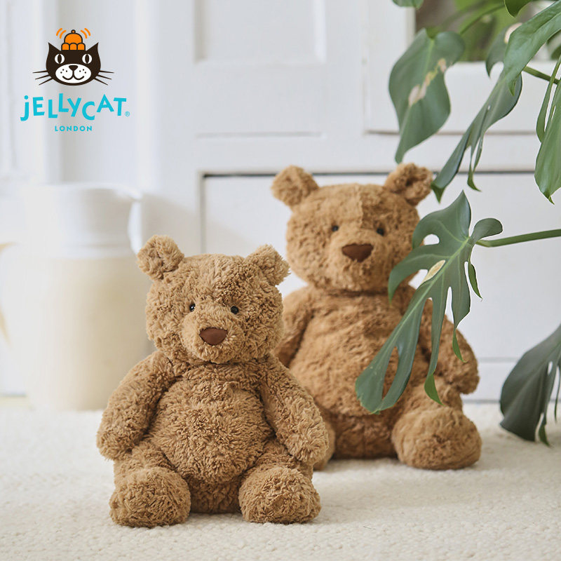 英国jELLYCAT巴塞罗熊毛绒玩具娃娃安抚玩偶泰迪熊七夕礼物怎么看?