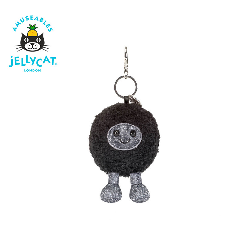 英国Jellycat趣味黑洞包包挂饰毛绒挂件娃娃钥匙扣玩具生日礼物图片