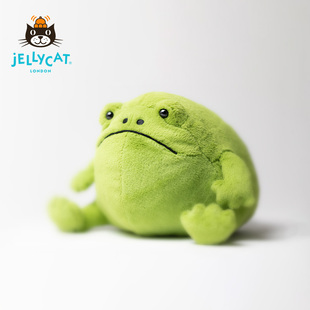 英国Jellycat里奇雨蛙毛绒玩具青蛙安抚玩偶儿童公仔娃娃生日礼物