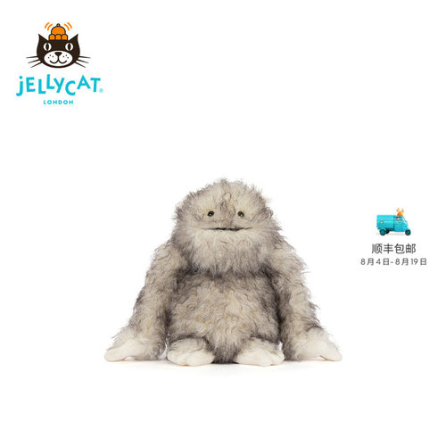 英国Jellycat布雷蒂雪怪毛绒玩偶公仔娃娃玩具礼物2026秋冬新品