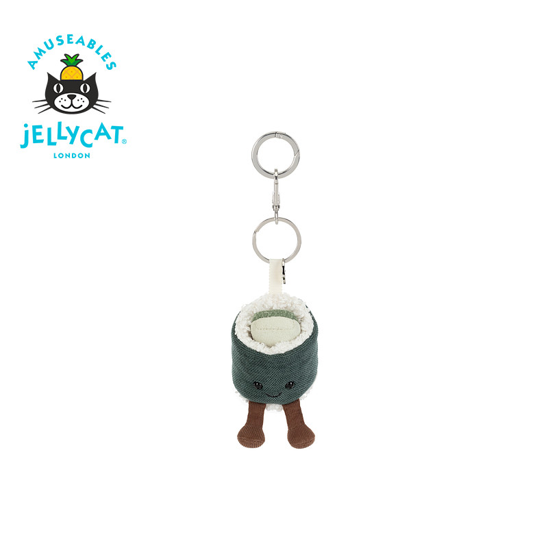 英国Jellycat趣味黄瓜细卷包包挂饰毛绒挂偶公仔娃娃生日礼物送礼图片