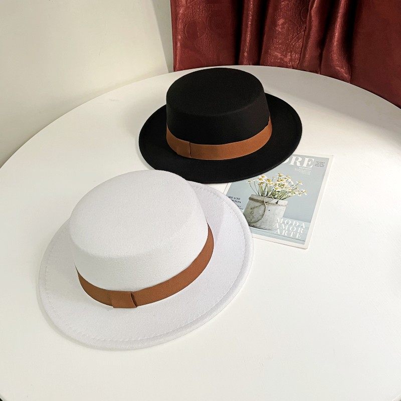 秋冬平顶毛呢帽女英伦时尚名媛百搭短沿保暖礼帽舞台演出爵士帽男,童装/婴儿装/亲子装,帽子,淘宝优惠券,粉丝福利购,淘宝优惠卷