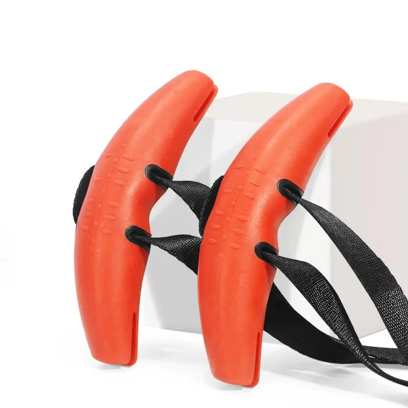 牛角把手健身训练划船拉背引体向上高位下拉弧度握把配件男女