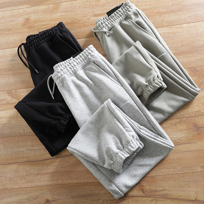 韩单外贸男运动宽松jogger休闲裤