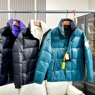 猛货出炉~700蓬松度 高密防风防水冬季男士保暖立领面包羽绒服潮