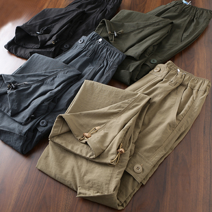 裤 多口袋工装 男春夏薄款 直筒长裤 户外系列 休闲裤 可脱卸成短裤