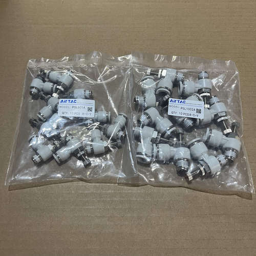 AirTAC亚德客气动接头节流阀PSL4M5A401A402A 限出型节流阀调速气