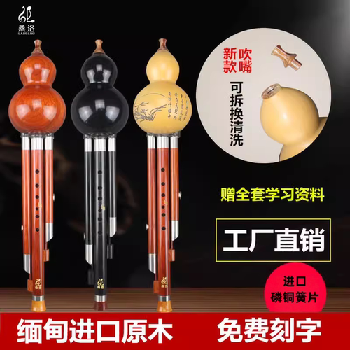 红木初学专业儿童c调降B调葫芦丝