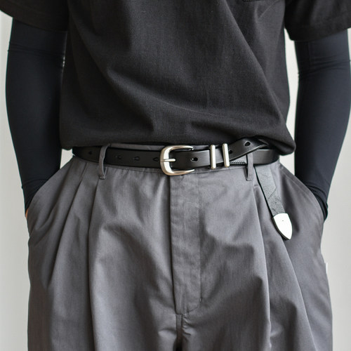 OurLegacy风格针扣皮带 男女牛皮裤带cleanfit腰带【真皮已检测】