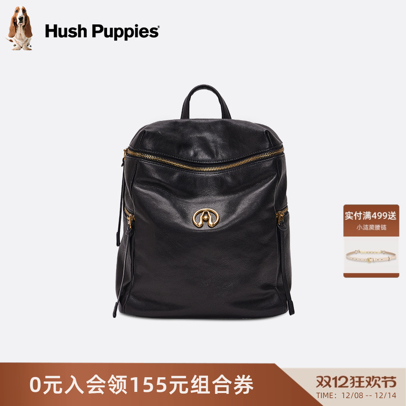 暇步士女包小羊皮大容量双肩包