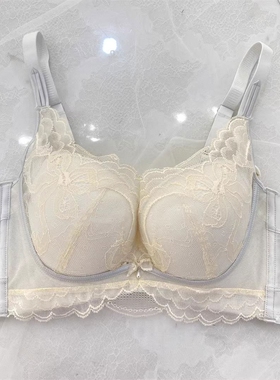 品牌内衣中薄B杯调整型小胸聚拢防下垂收副乳性感女文胸罩9311