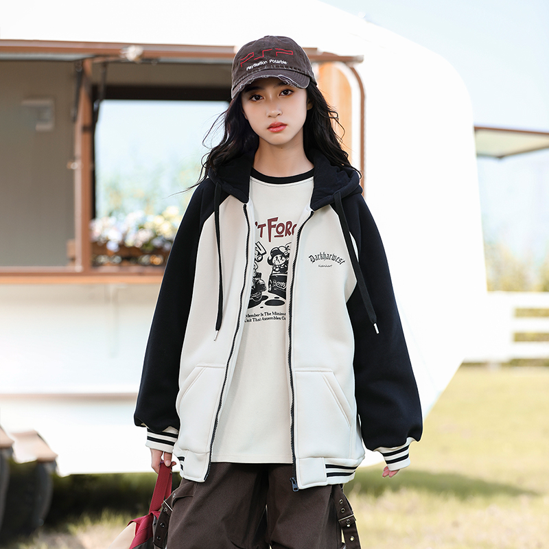 女大童秋冬外套2024新款