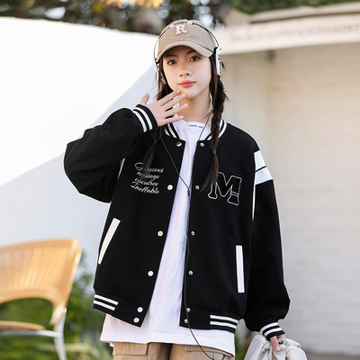 女大童棒球服初中生女孩外套