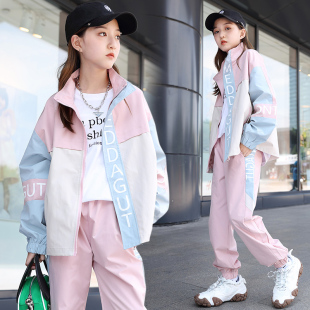 2026女童运动套装新款春秋一整套洋气时髦好看衣服小学初中生女孩
