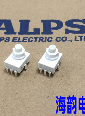 日本ALPS 汽车顶灯阅读灯开关直插3.8mm行程(双响键型)SPED420200