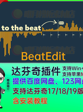 中文卡点达芬奇插件 BeatEdit v1.2006 音乐节拍标记脚本 Win/Mac