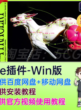 中文汉化-AE自动化颜色跟踪动态图形叠加插件 Tracery V1.1