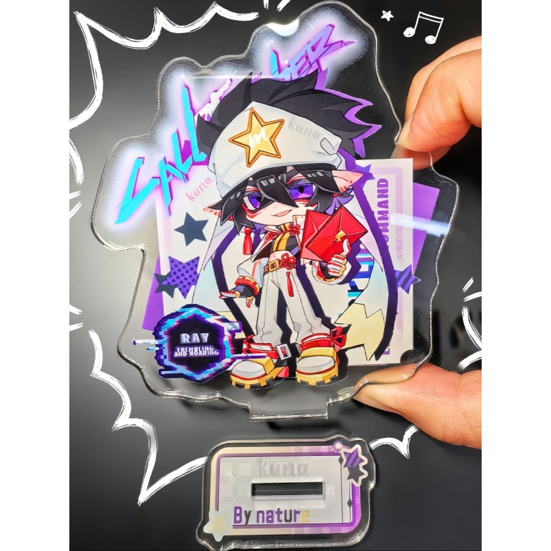 凹凸世界新款雷狮高颜值亚克力立牌精致周边谷子送朋友礼物