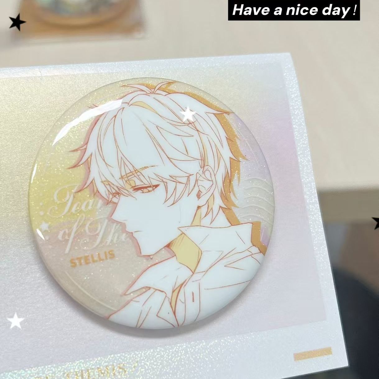 未定事件簿笔尖定格系列夏彦双闪微章吧唧周边谷子