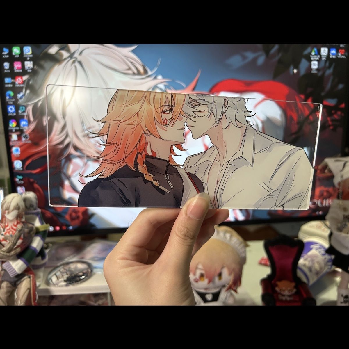 白厄万敌翁法罗斯厄敌cp透卡游戏周边精美合影卡贺卡谷子礼物挂件