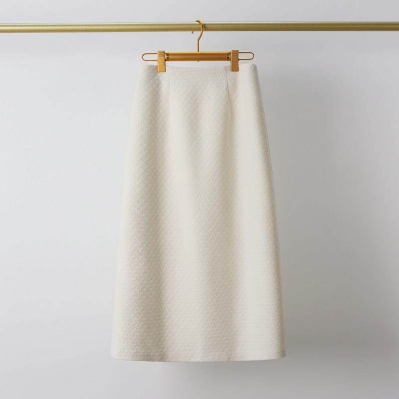 白色毛呢半身裙女秋冬2025新款高腰A字包臀裙直筒到脚裸中长裙子,运动/瑜伽/健身/球迷用品,瑜伽短裙,淘宝优惠券,粉丝福利购,淘宝优惠卷