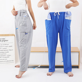 春夏 尿袋插尿管胆汁引流袋老人护理尿袋裤 膀胱造瘘裤 肾造口失禁装