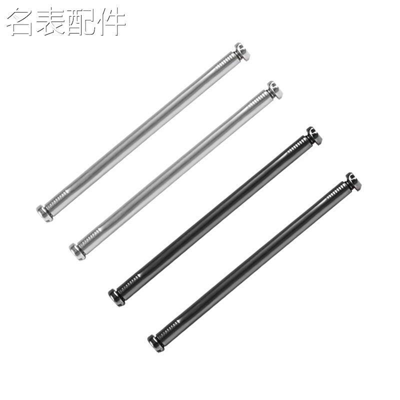 2025新款代用适用于精钢螺丝杆适用于汉米尔顿t魔鬼鱼潜水男表硅