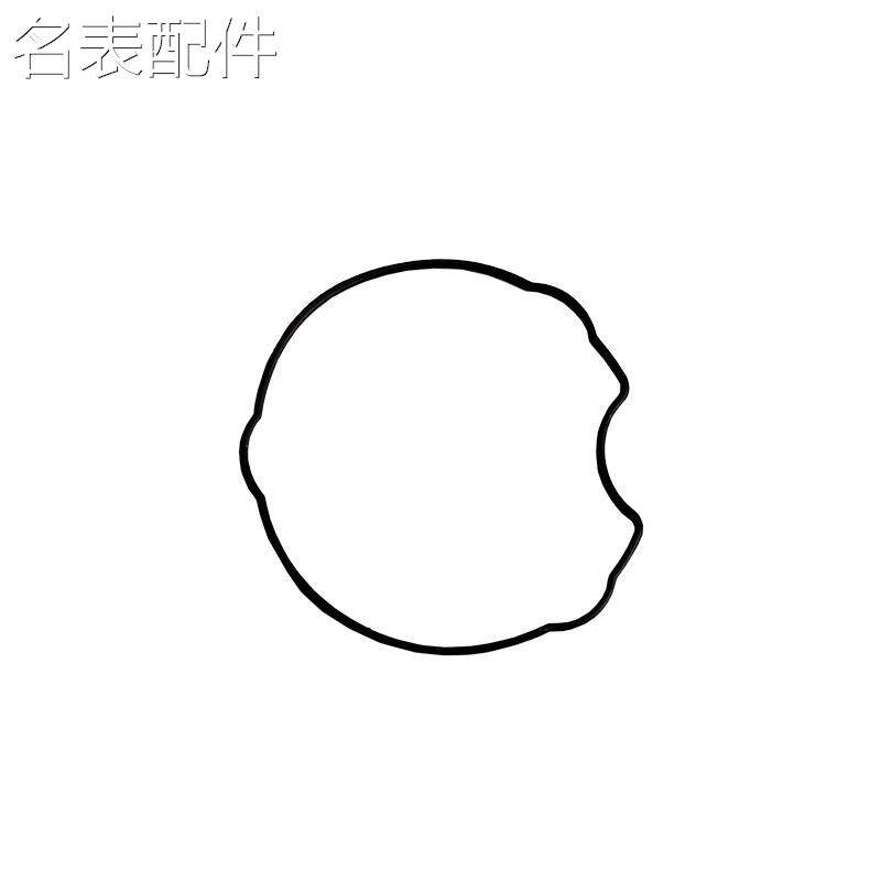 2025新款代用适用于适配卡地亚蓝气球男女手表后盖防水圈硅胶垫圈