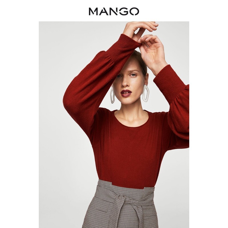 MANGOÅ®×°2018´º¼¾Ð¸ÐÅÝÅÝÐä¿îÈáëÒ ʱÉÐÔ²Á쳤ÐäÉÏÒÂ21070677