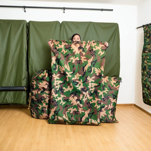 加厚牛津布袋迷彩大袋子防晒防雨抗老化搬家袋打包口袋快递环保袋