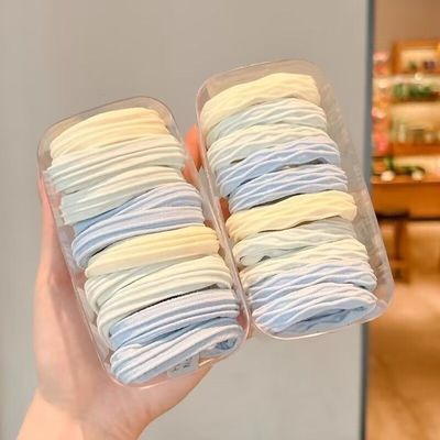 海盐蓝发绳女无接缝高弹