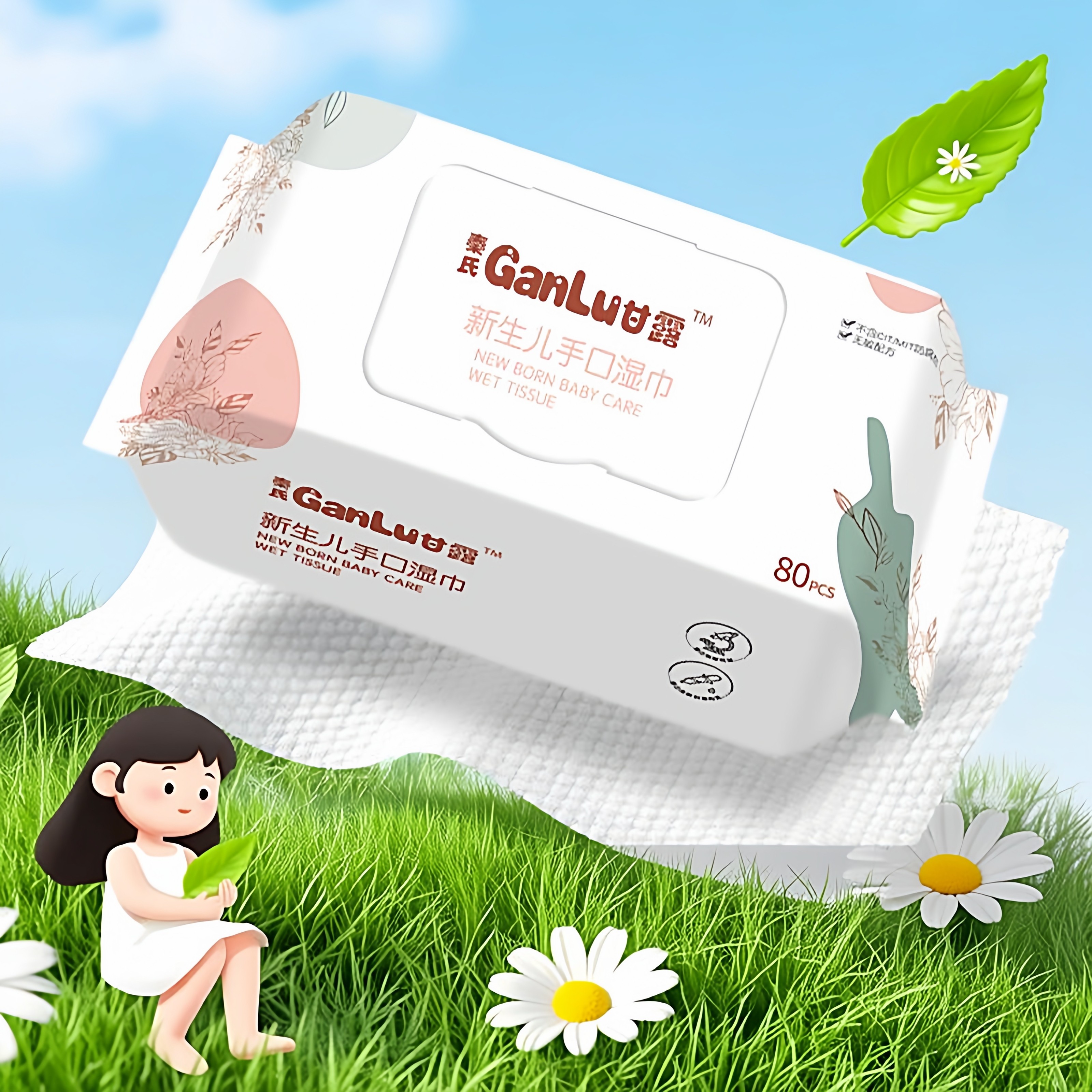 婴儿湿巾80抽大包一次性手口专用擦嘴湿巾家用大包装新生儿湿纸巾,洗护清洁剂/卫生巾/纸/香薰,衣物去污湿巾,淘宝优惠券,粉丝福利购,淘宝优惠卷