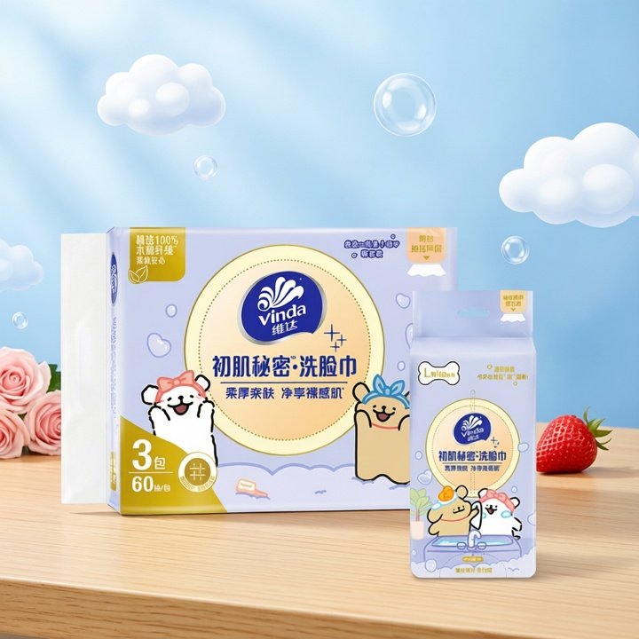 线条小狗洗脸巾L码干湿挂抽两用洁面巾一次性洗脸巾家庭装擦脸巾,洗护清洁剂/卫生巾/纸/香薰,保湿纸巾/乳霜纸/云柔巾,淘宝优惠券,粉丝福利购,淘宝优惠卷