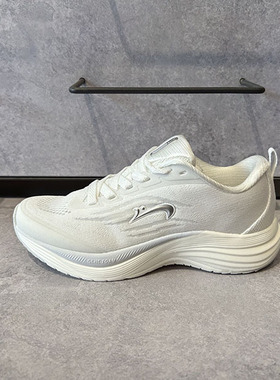 贵人鸟2025夏季新款女子全网面跑鞋轻便透气小白鞋P252344