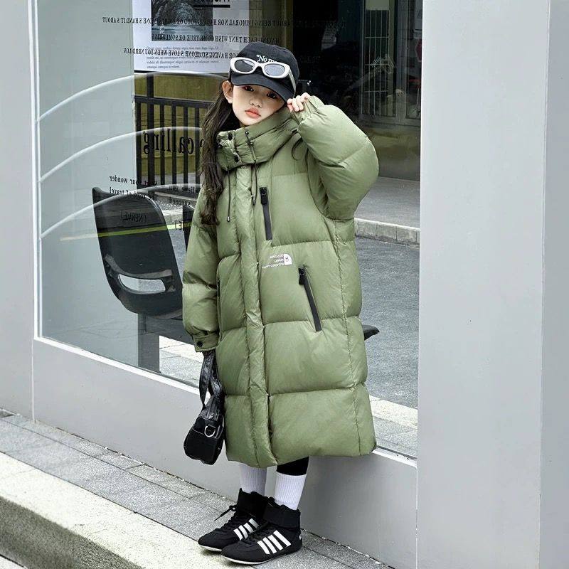 品牌童装儿童冬季休闲时髦羽绒服