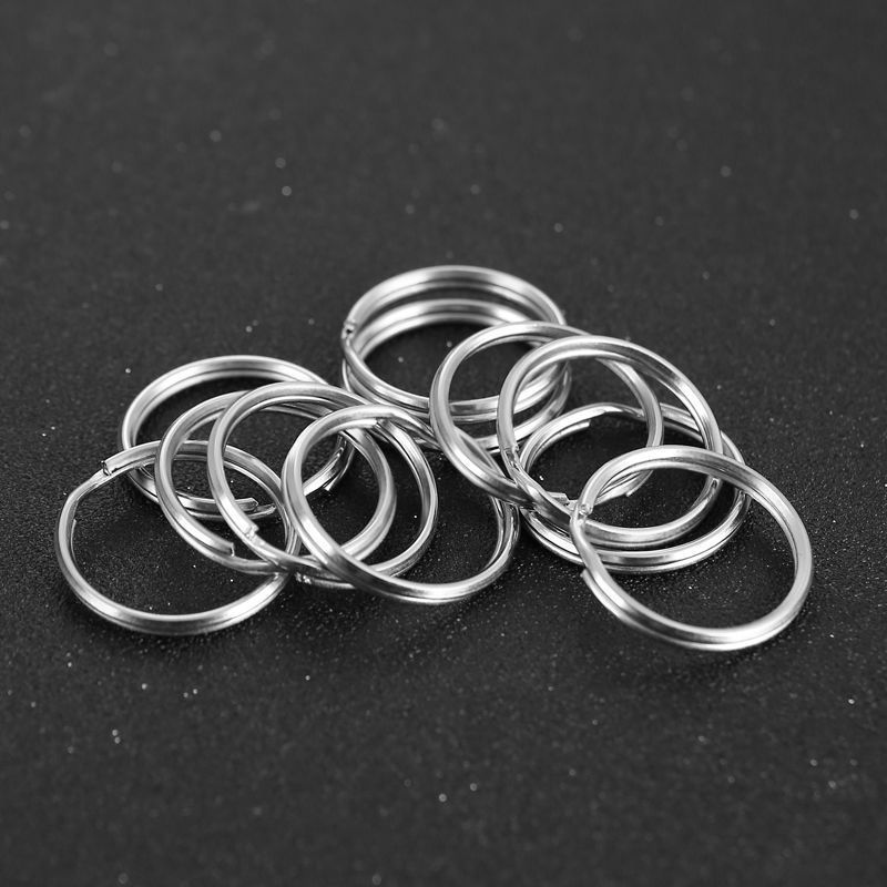 汽车钥匙圈加粗钢丝环窗帘挂钩DIY圆环扣小配件实用设计通用