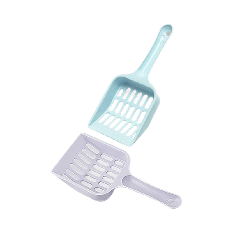 【好货】加厚细孔长柄猫砂铲膨润土宠物清洁神器大孔猫厕所工具实