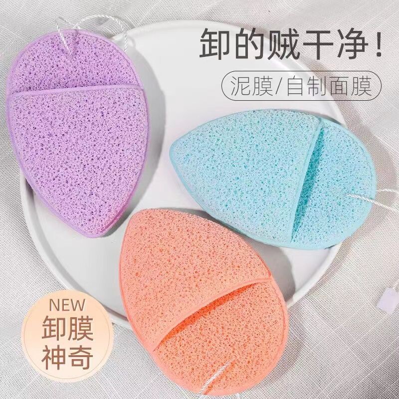 水滴手套洗脸扑海绵洁面扑清洁擦脸美容院适用搓脸泥膜清洁器神器