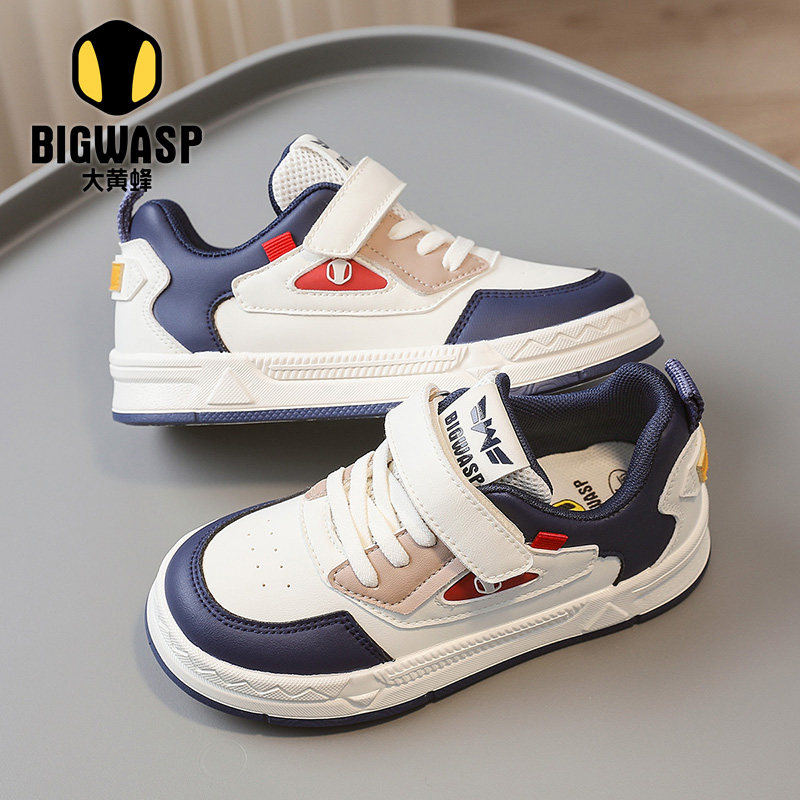 大黄蜂童鞋2025春款儿童低帮板鞋男女童运动软底鞋学生百搭休闲鞋