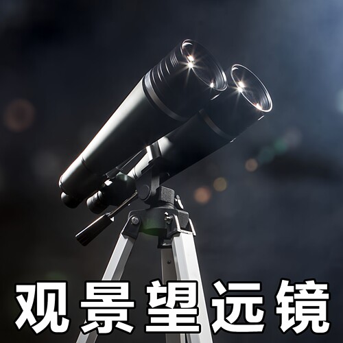 大口径25倍x100观景防水望远镜