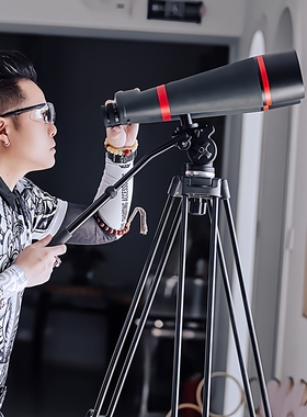 ED天地两用天文观景APO平场双筒望远镜防水高倍高清MS25/34倍X100