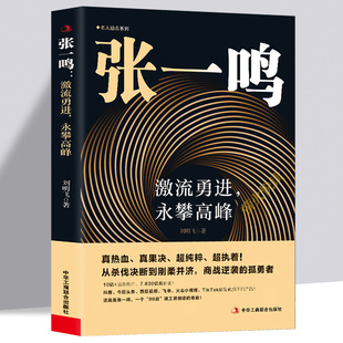 创业心路与算法思维 大力出奇迹 管理日志 张一鸣 名人传记自传大传 永攀高峰 今日头条抖音创始人 财经人物传记书籍 激流勇进