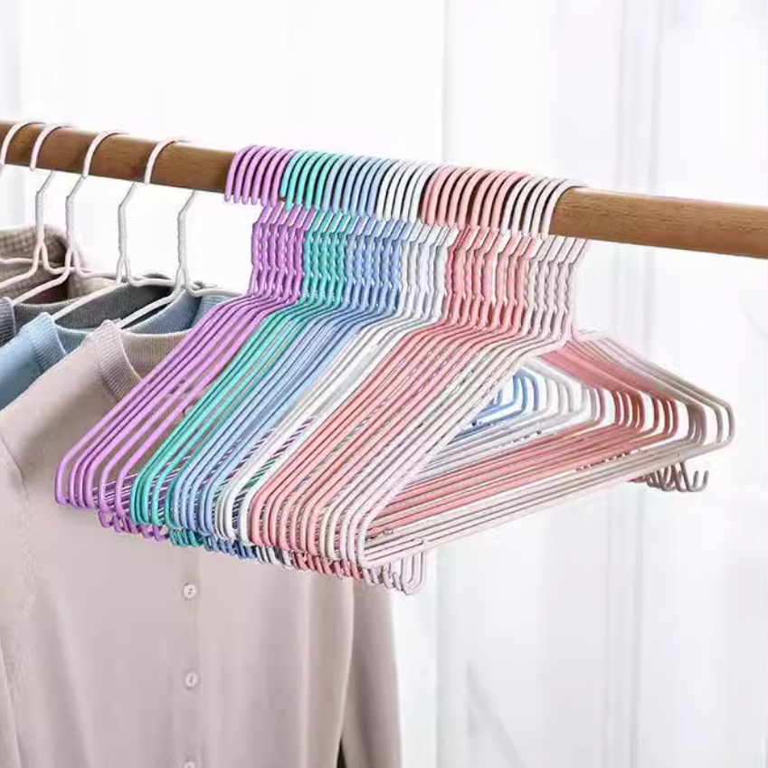 新款衣架加粗成人衣架晾衣架晒衣服架儿童衣撑挂衣服架学生