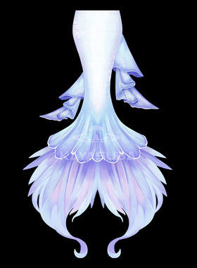 KAYASUBA洛翎紫系列烫金美人鱼鱼尾潜水海洋馆拍摄泳衣套装