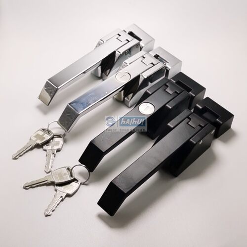 海辉MS847搭扣锁DK615大型柜体搭扣锁冷藏柜把手锁带钥匙把手锁