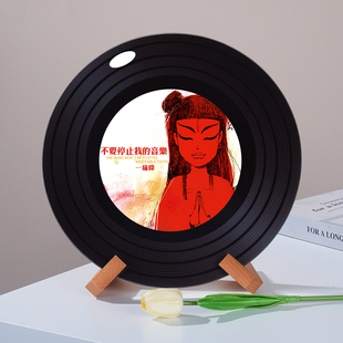 痛仰乐队周边定制黑胶唱片摆件电视柜格子装饰摆件个性创意礼品