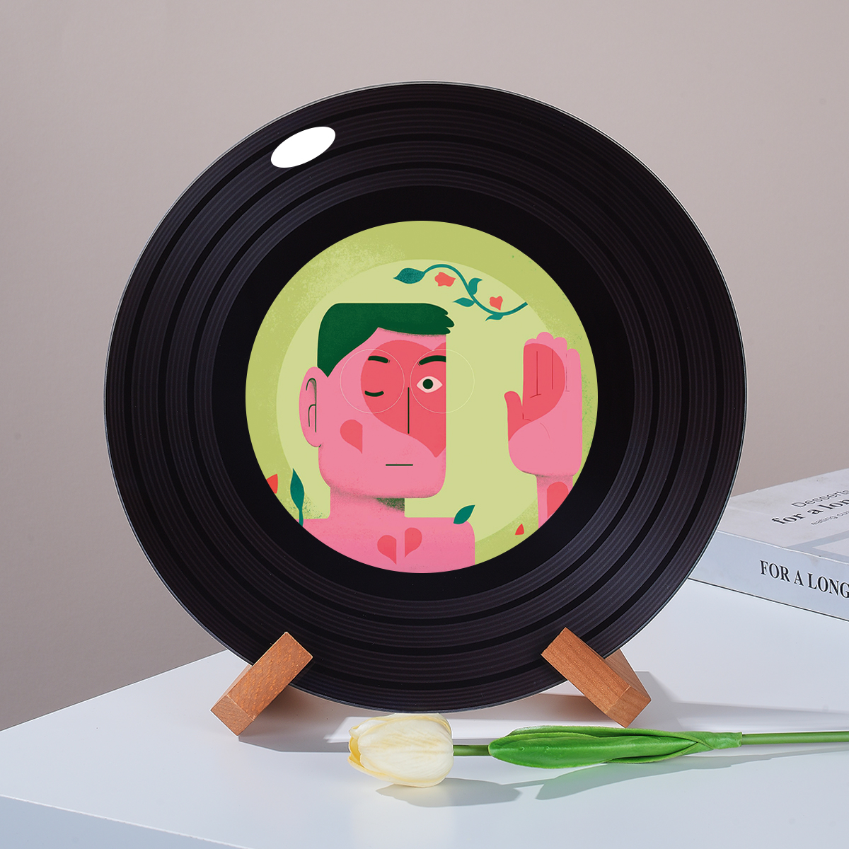 方大同可定制高档仿黑胶唱片礼物